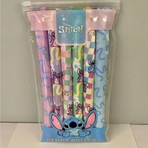 NWT Disney Stitch Bendy Rollers Heatfree Curlers